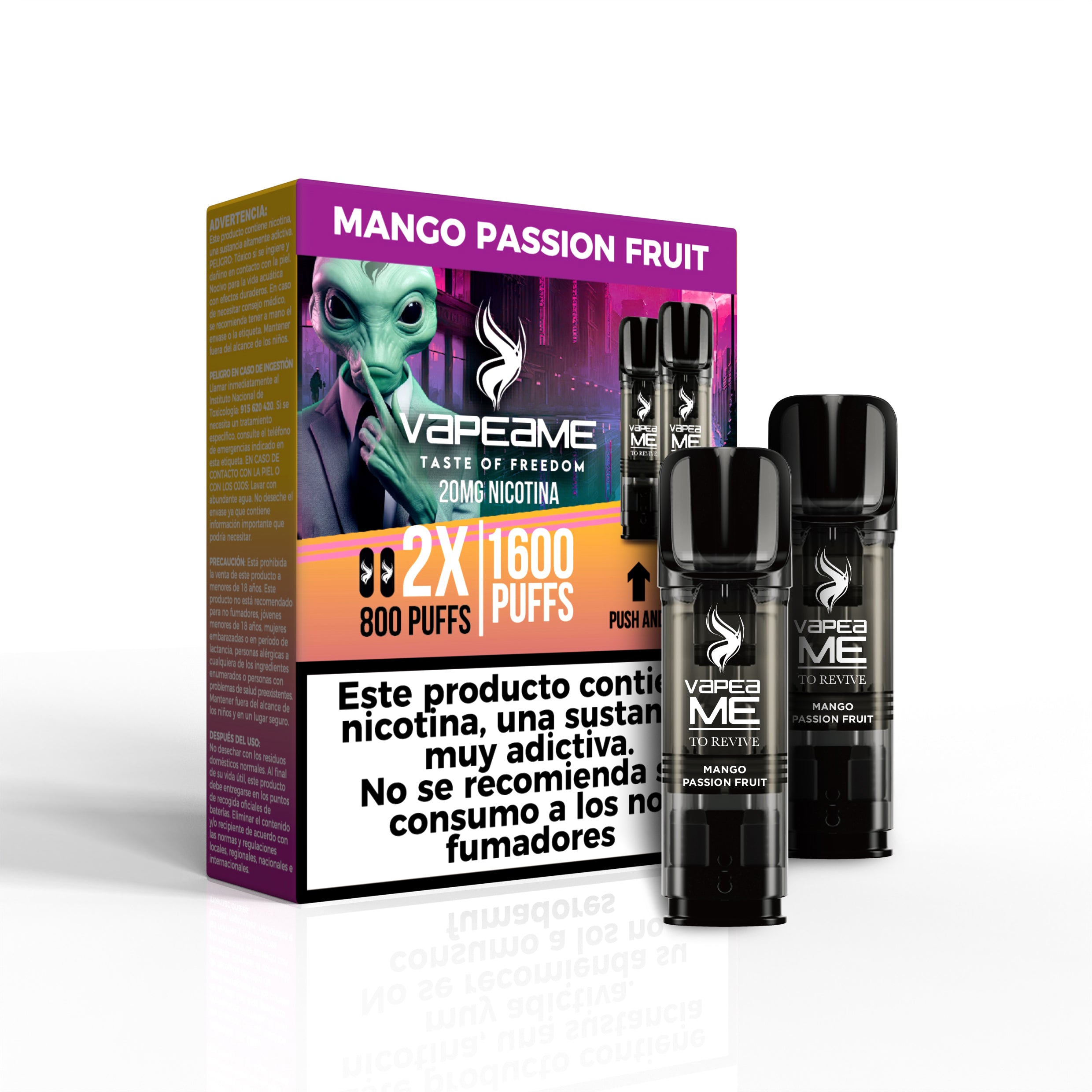 Cápsulas de Vapeame para To Revive - Paquete de 2 pods
