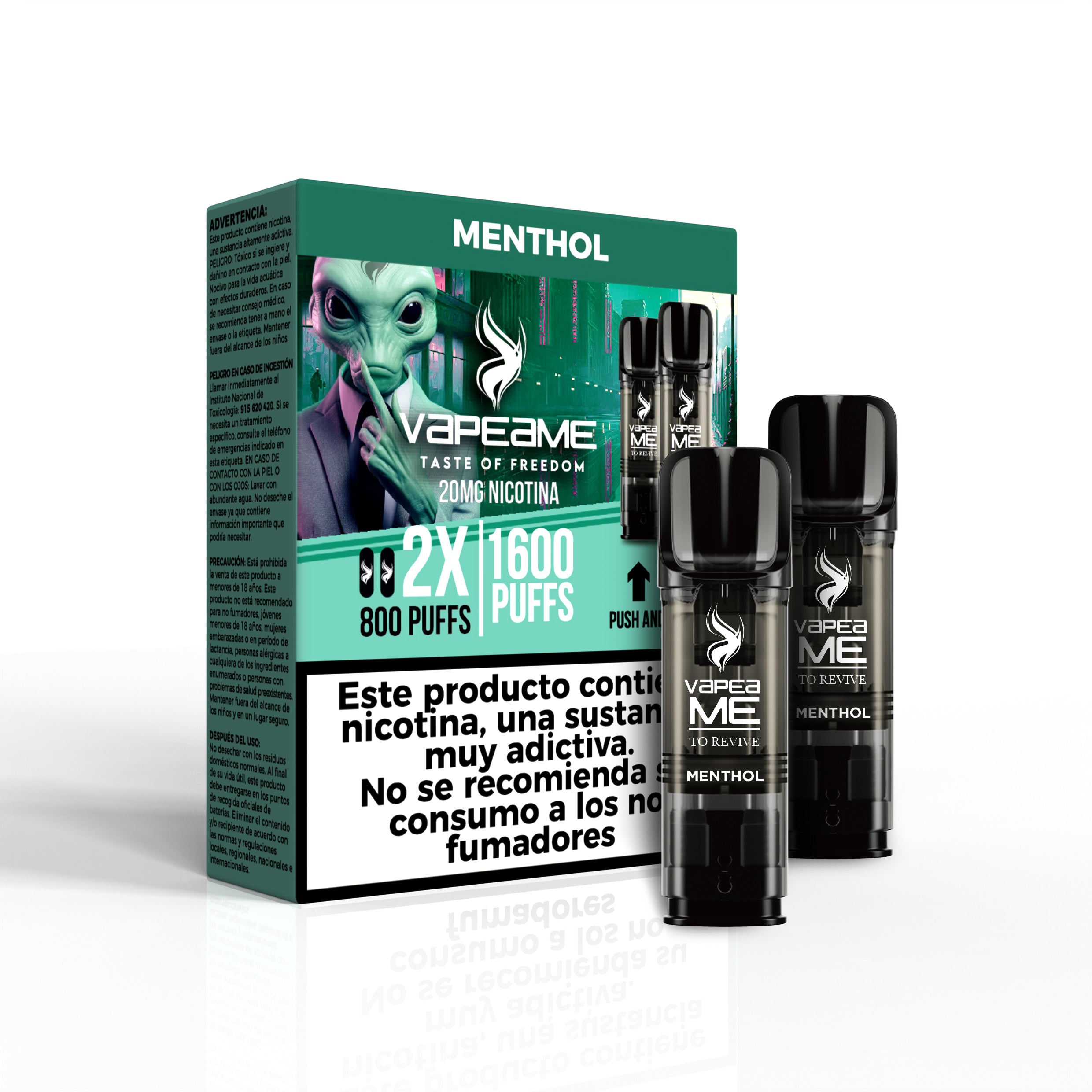 Cápsulas de Vapeame para To Revive - Paquete de 2 pods