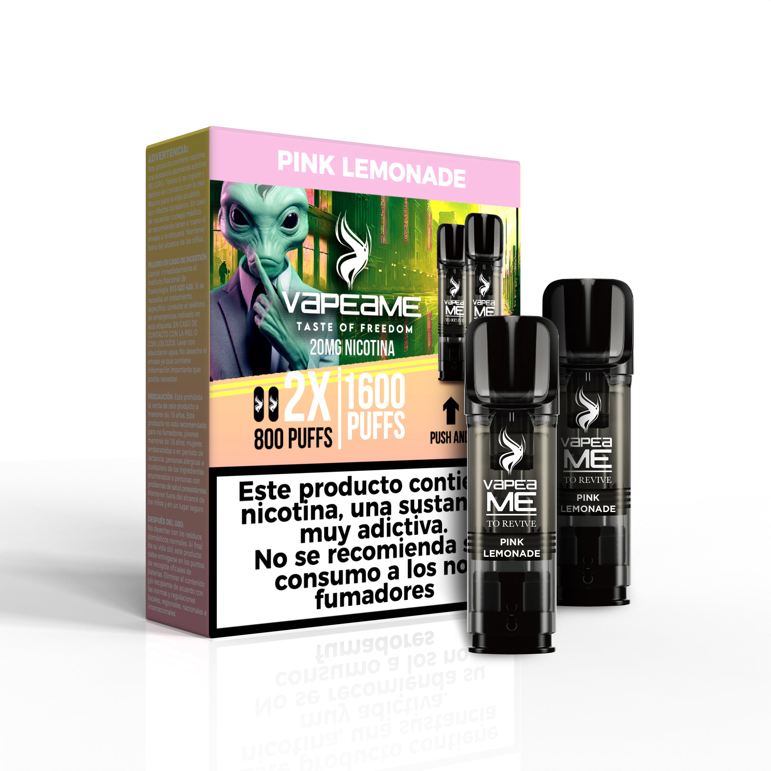 Cápsulas de Vapeame para To Revive - Paquete de 2 pods