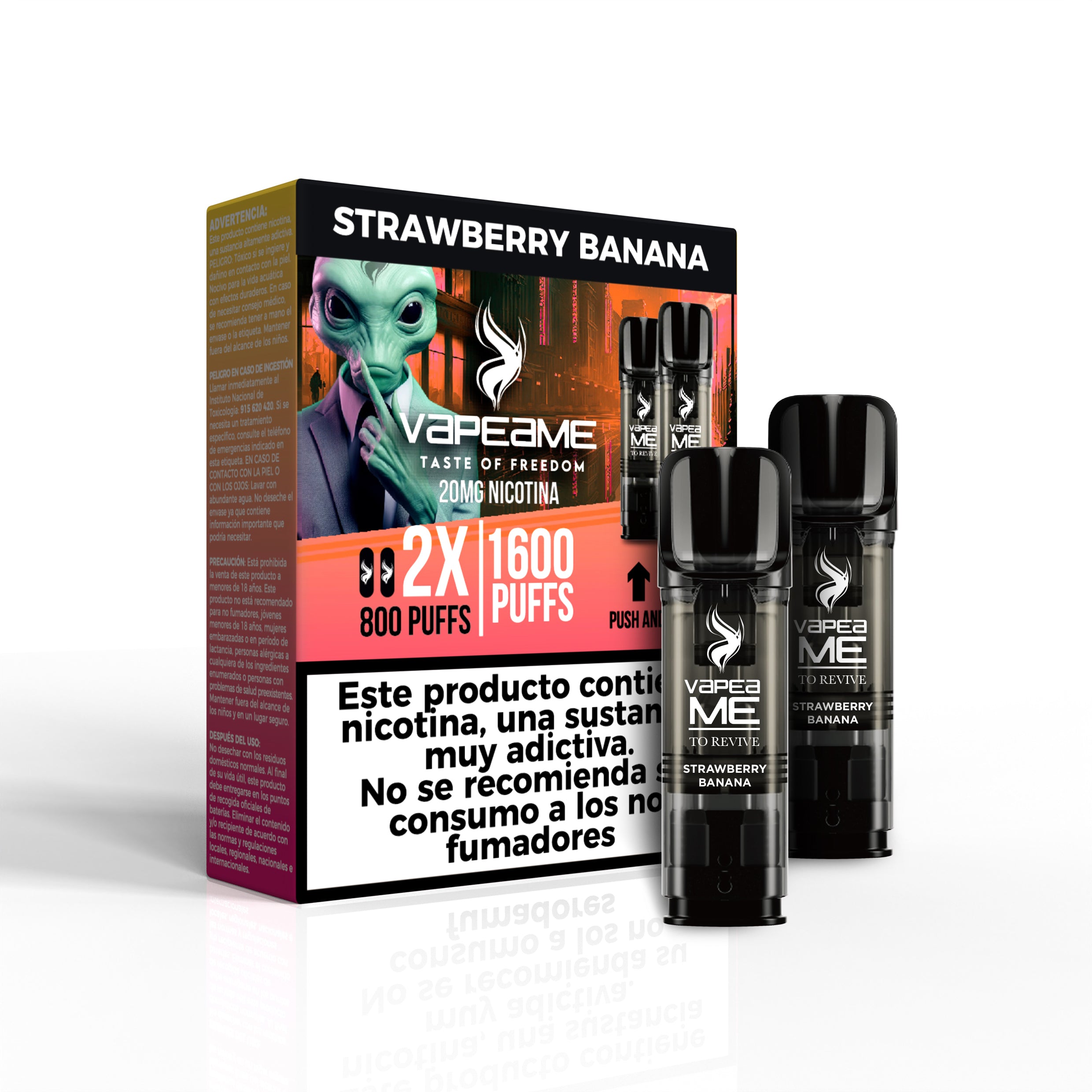 Cápsulas de Vapeame para To Revive - Paquete de 2 pods