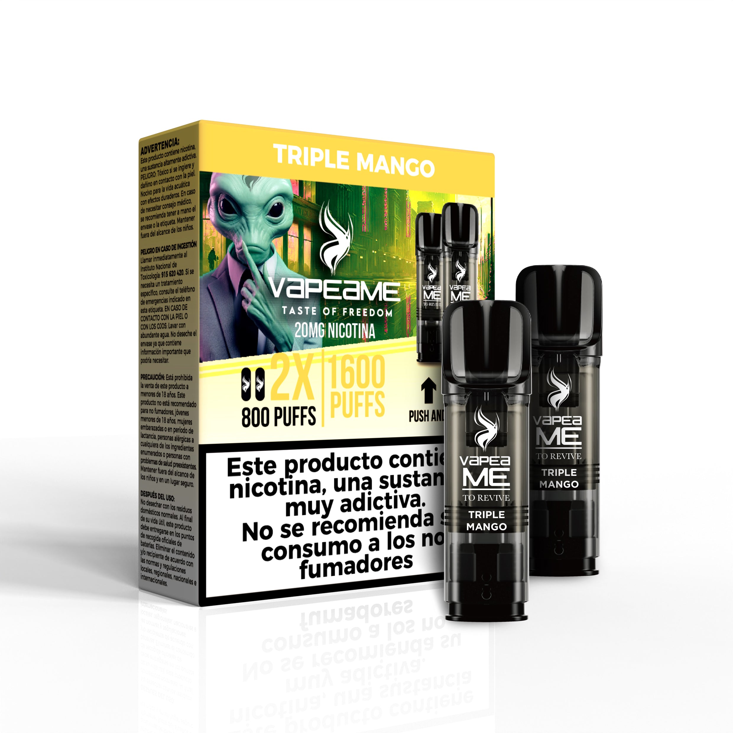 Cápsulas de Vapeame para To Revive - Paquete de 2 pods