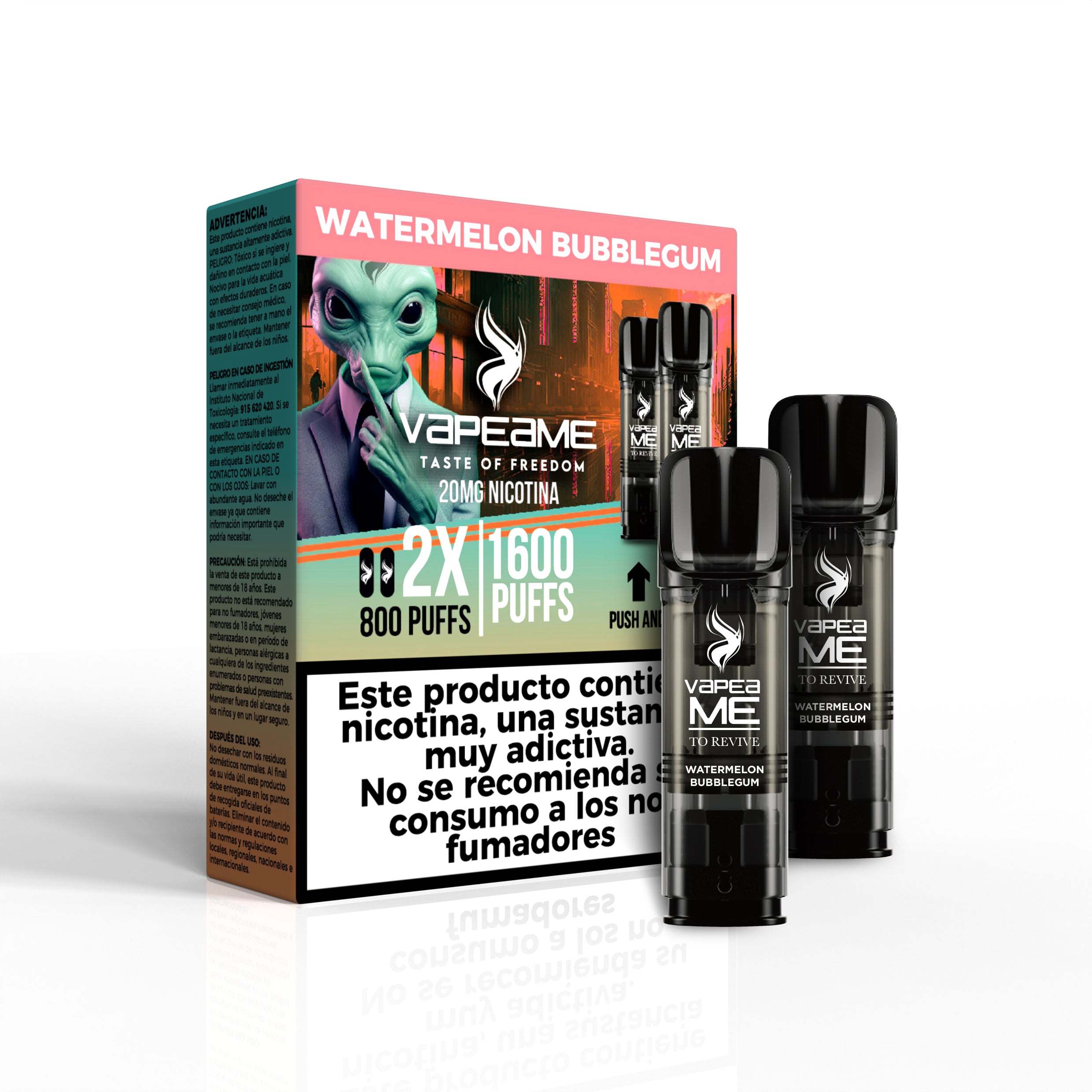 Cápsulas de Vapeame para To Revive - Paquete de 2 pods