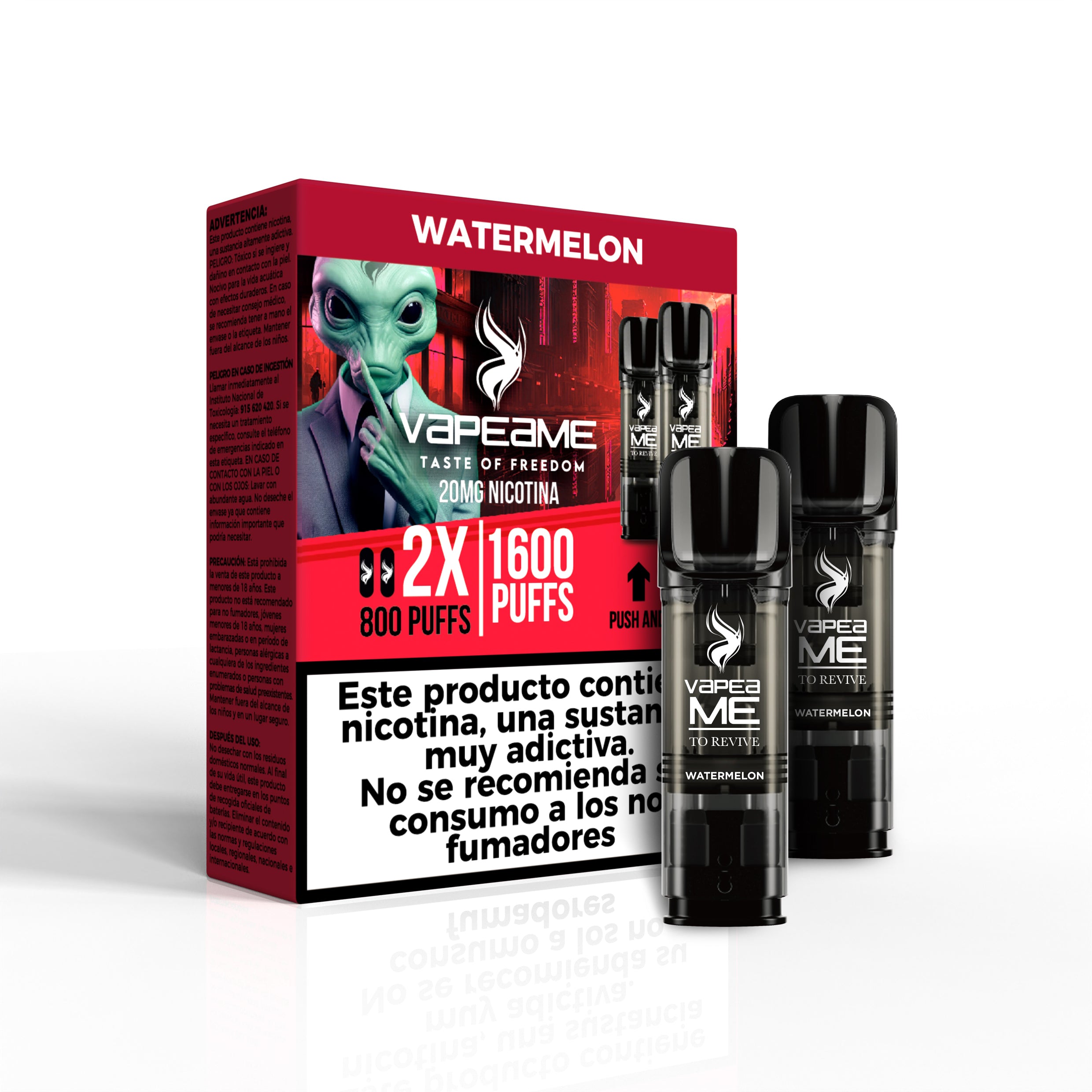 Cápsulas de Vapeame para To Revive - Paquete de 2 pods