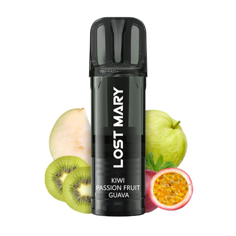 capsula lost mary tappo air 20mg kiwi passion fruit guava capsula