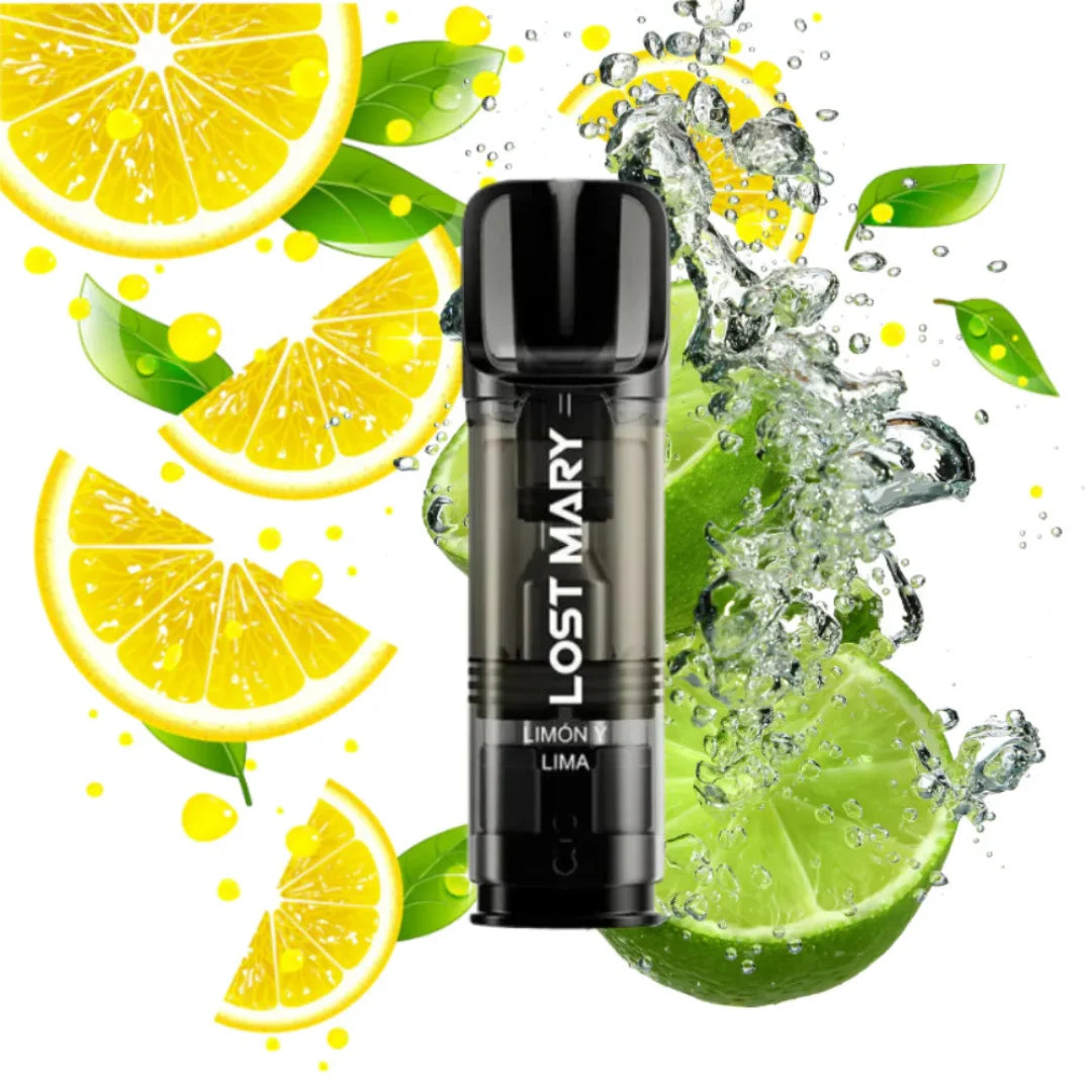 capsula lost mary tappo air lima limon 20mg lemon lime capsula