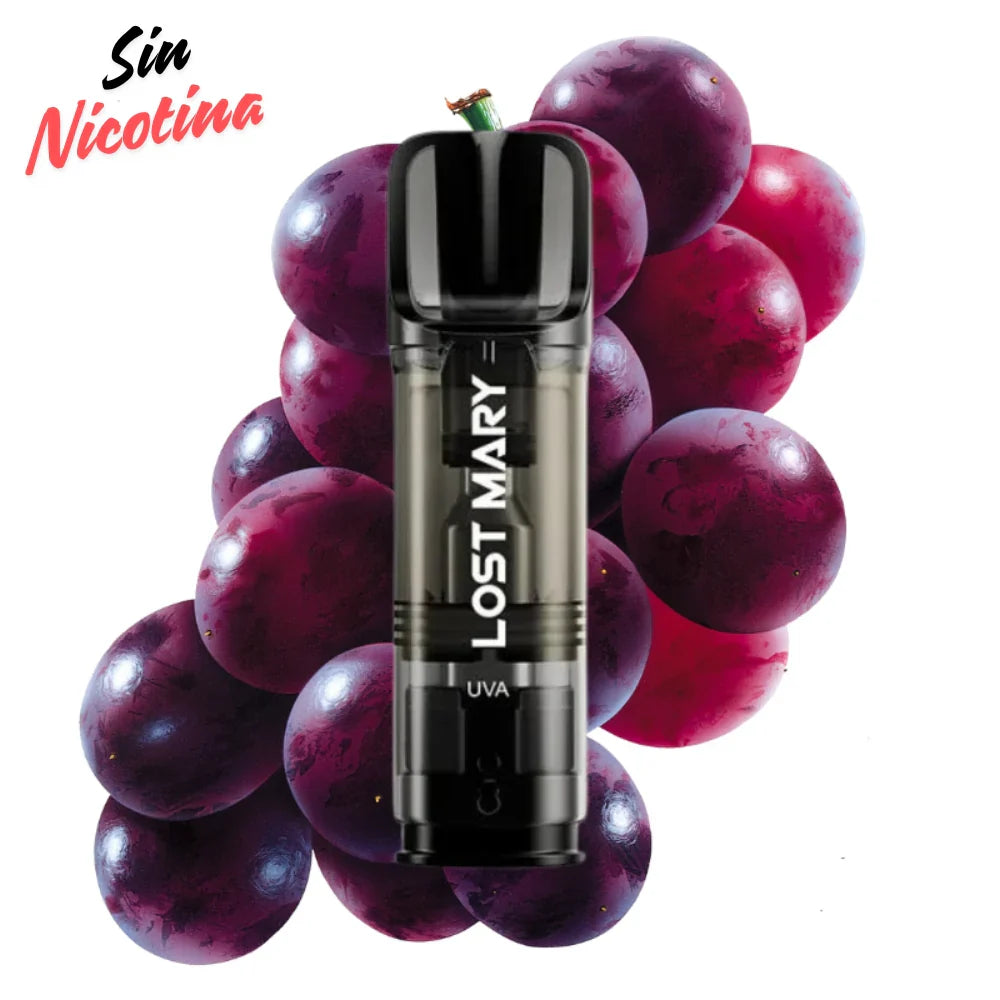 Capsulas de LOST MARY para TAPPO AIR Sin Nicotina - Paquete de 2 pods - PODS XPRESS