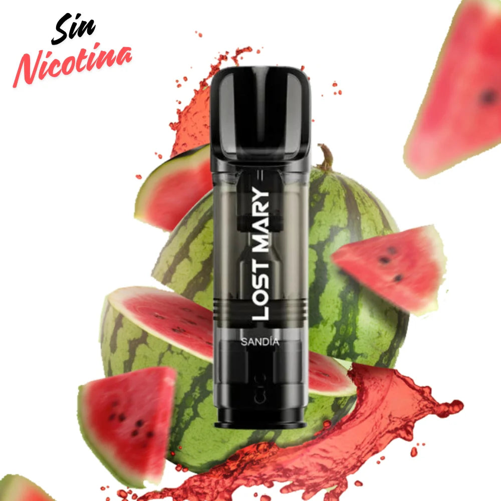 cartucho lost mary tappo watermelon ice capsula