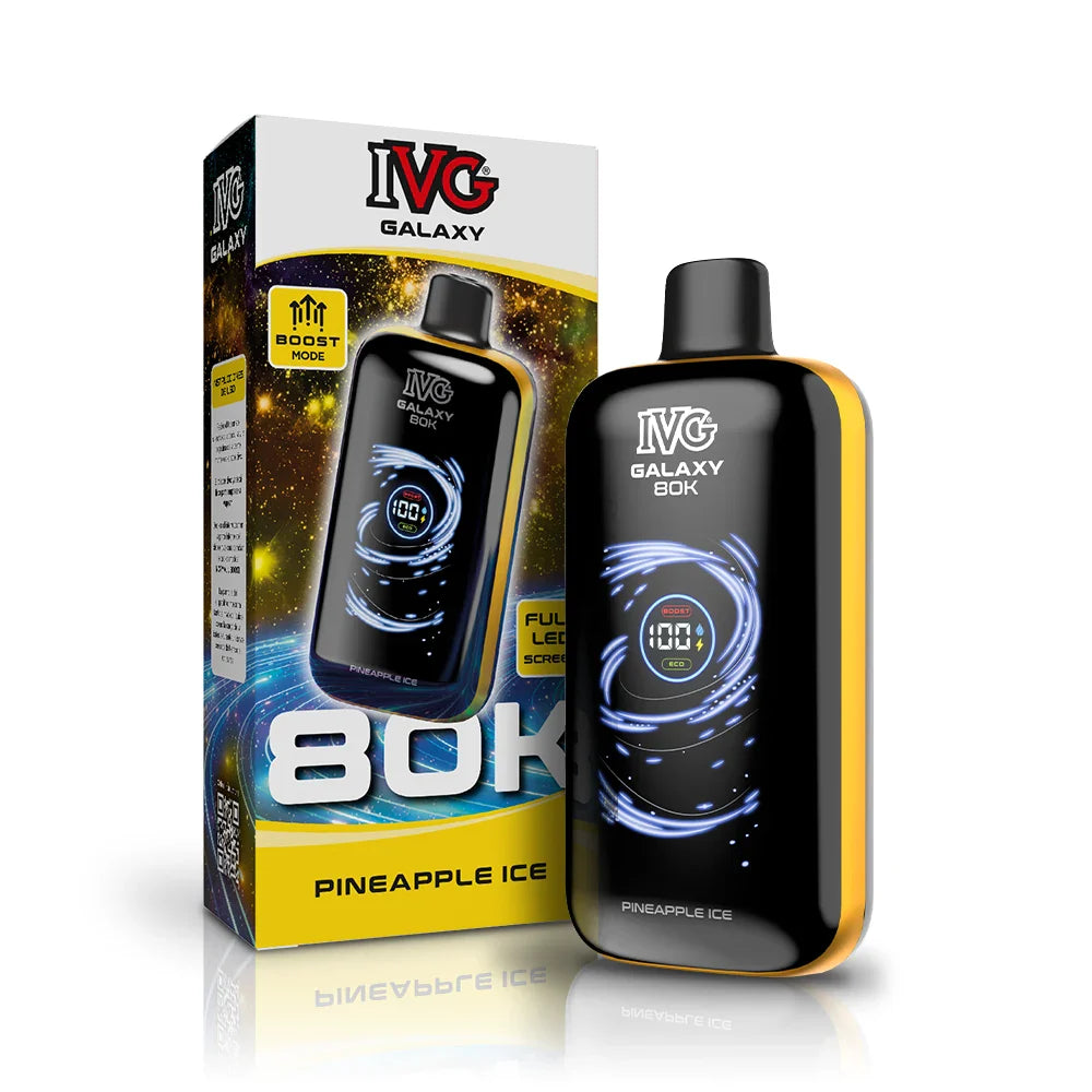 IVG Galaxy 80000 Piña Hielo 0mg vaper desechable - Pods Xpress