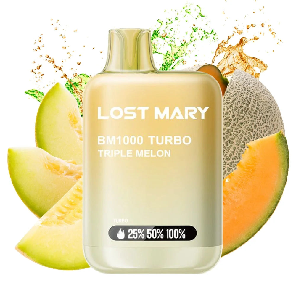 lost mary bm1000 triple melon vape desechable