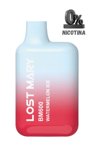 lost mary bm600 0mg sin nicotina watermelon ice vape desechable