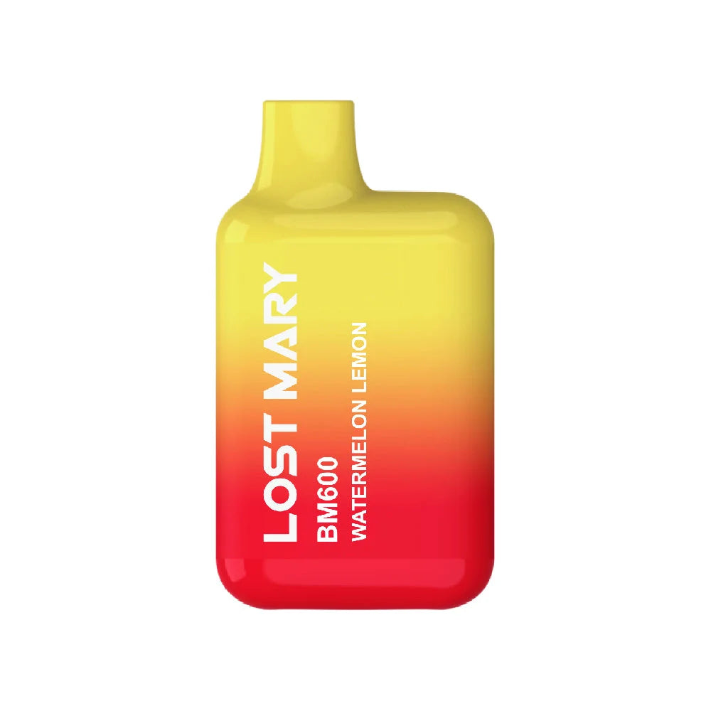 lost mary bm600 sandia limon 20mg watermelon lemon vape desechable