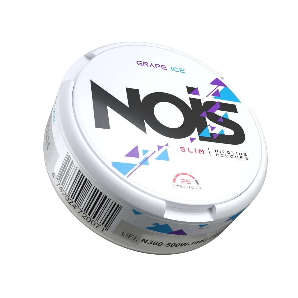 nois bolsitas nicotina 25mg uva hielo