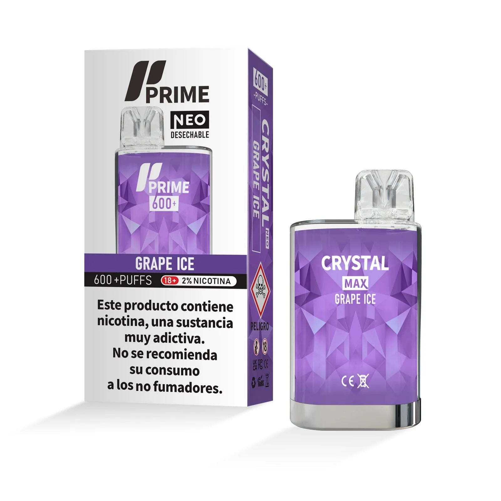prime bar vape desechable variante 50