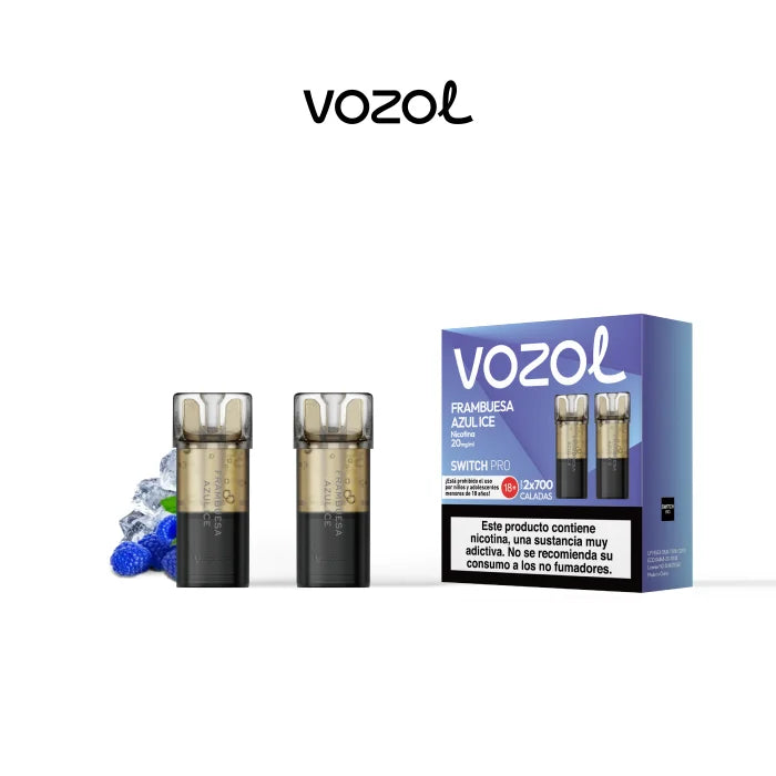 vozol switch pro capsulas 20mg frambuesa azul ice 1