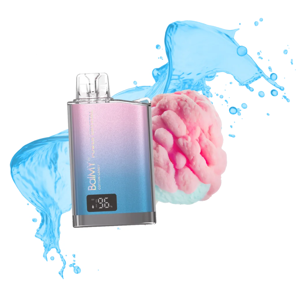 balmy power balmy power crystal 8000 vape desechable algodon de azucar cotton candy