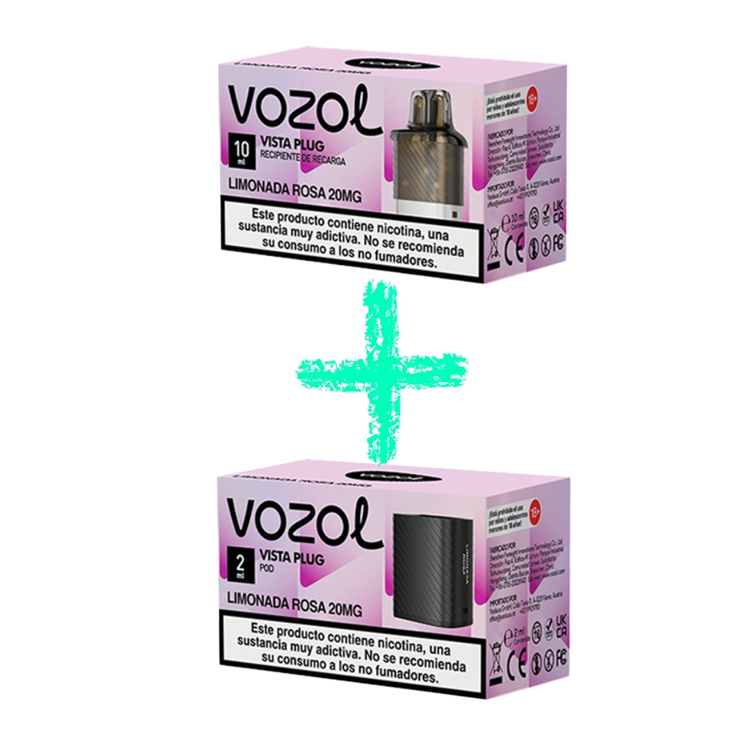 Capsulas para Vozol Vista Plug (10 + 2 ml) - PODS XPRESS