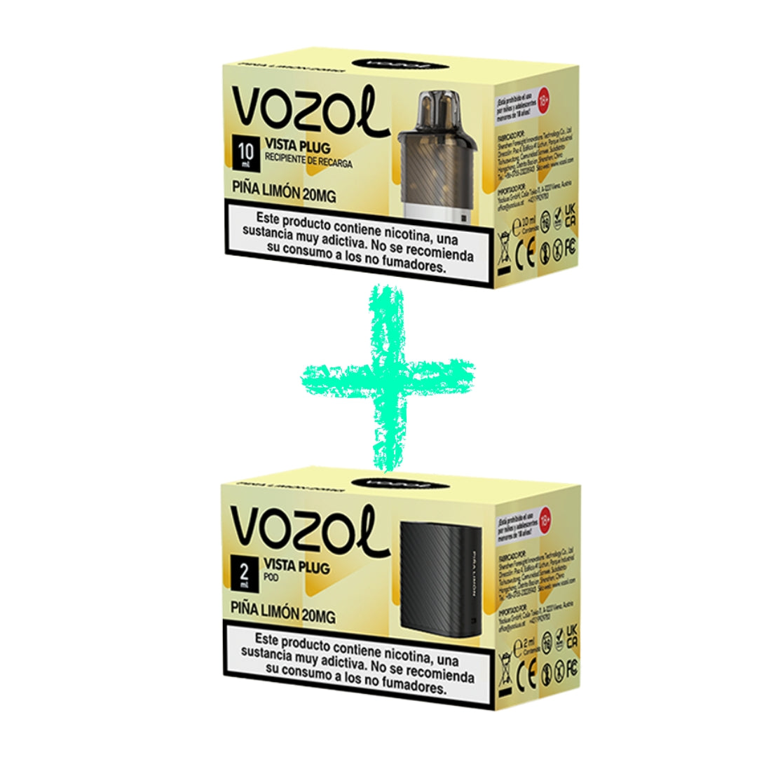 Capsulas para Vozol Vista Plug (10 + 2 ml) - PODS XPRESS