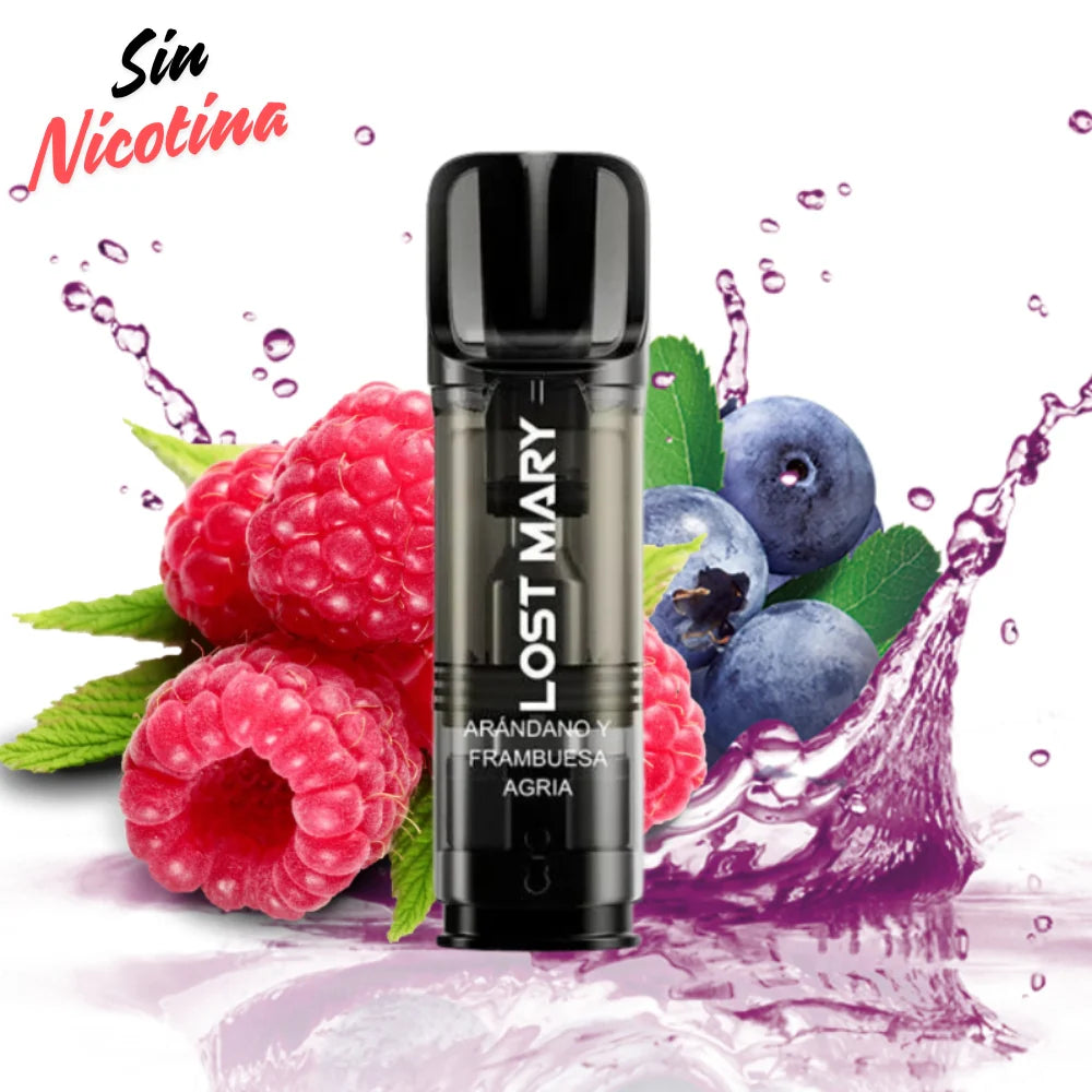 Capsulas de LOST MARY para TAPPO AIR Sin Nicotina - Paquete de 2 pods - PODS XPRESS