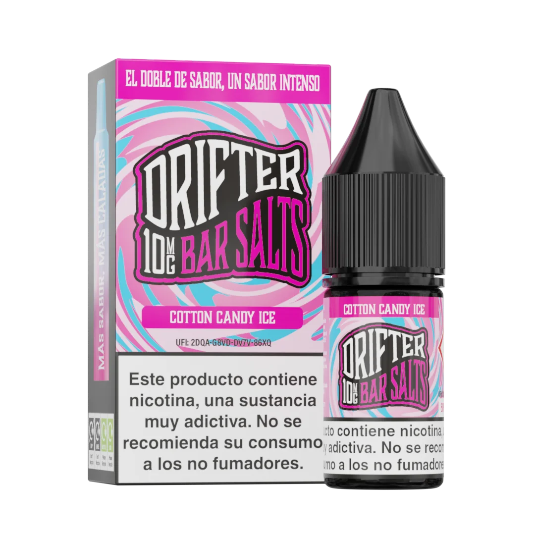 drifter bar vape desechable 10mg algodon de azucar