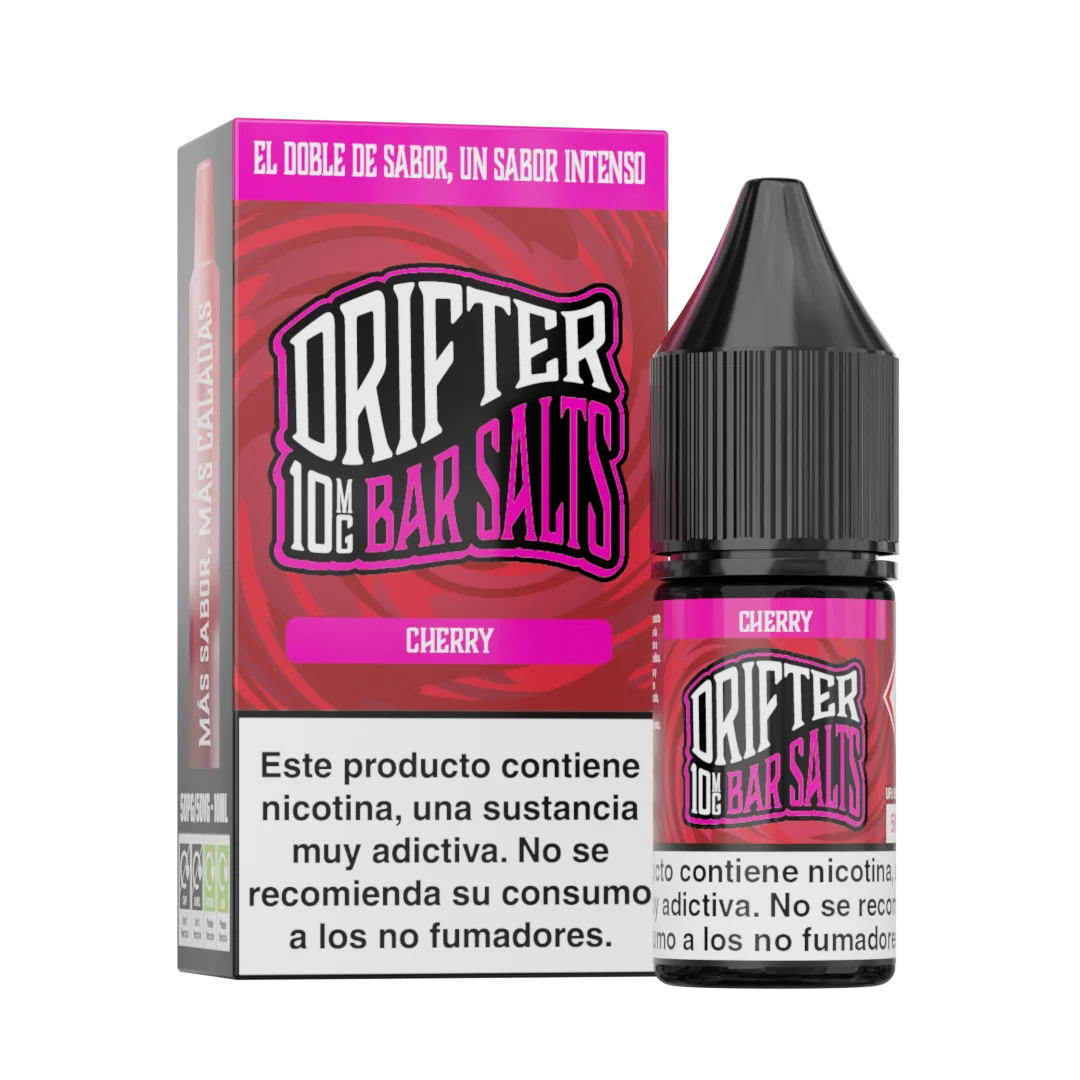 drifter bar vape desechable 10mg cereza