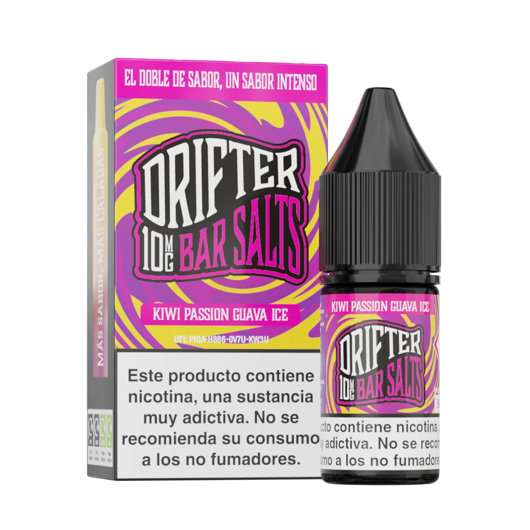 drifter bar vape desechable 10mg kiwi maracuya