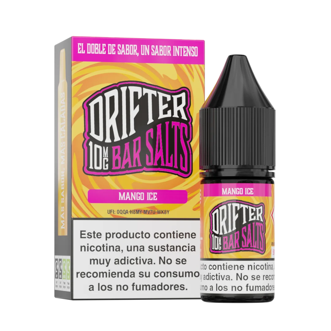 drifter bar vape desechable 10mg mango hielo