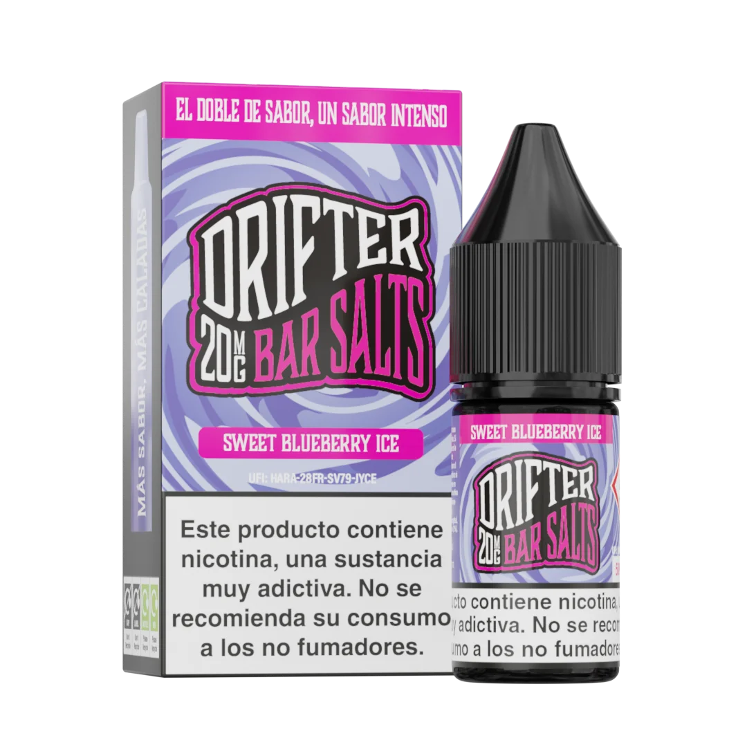 drifter bar vape desechable 20mg arandano dulce hielo