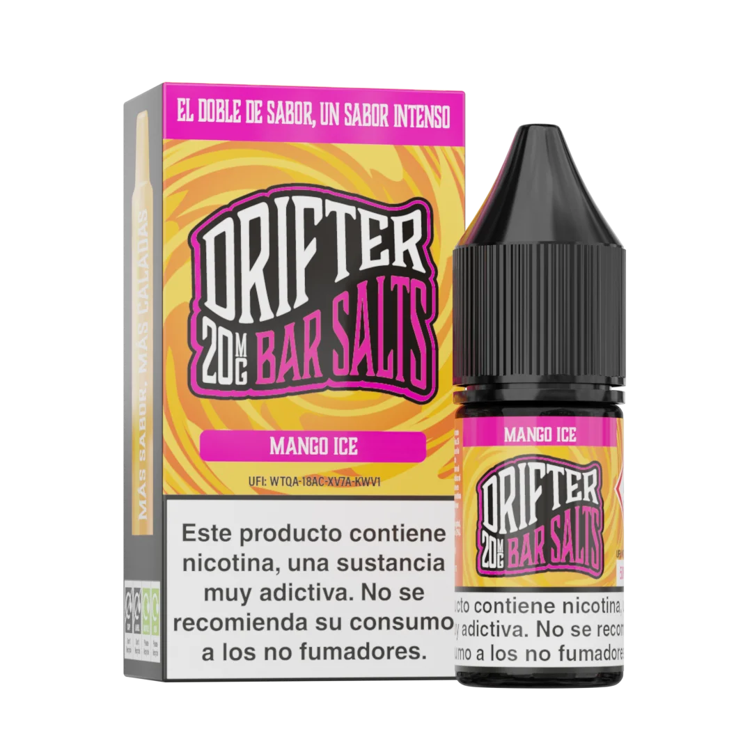 drifter bar vape desechable 20mg mango hielo