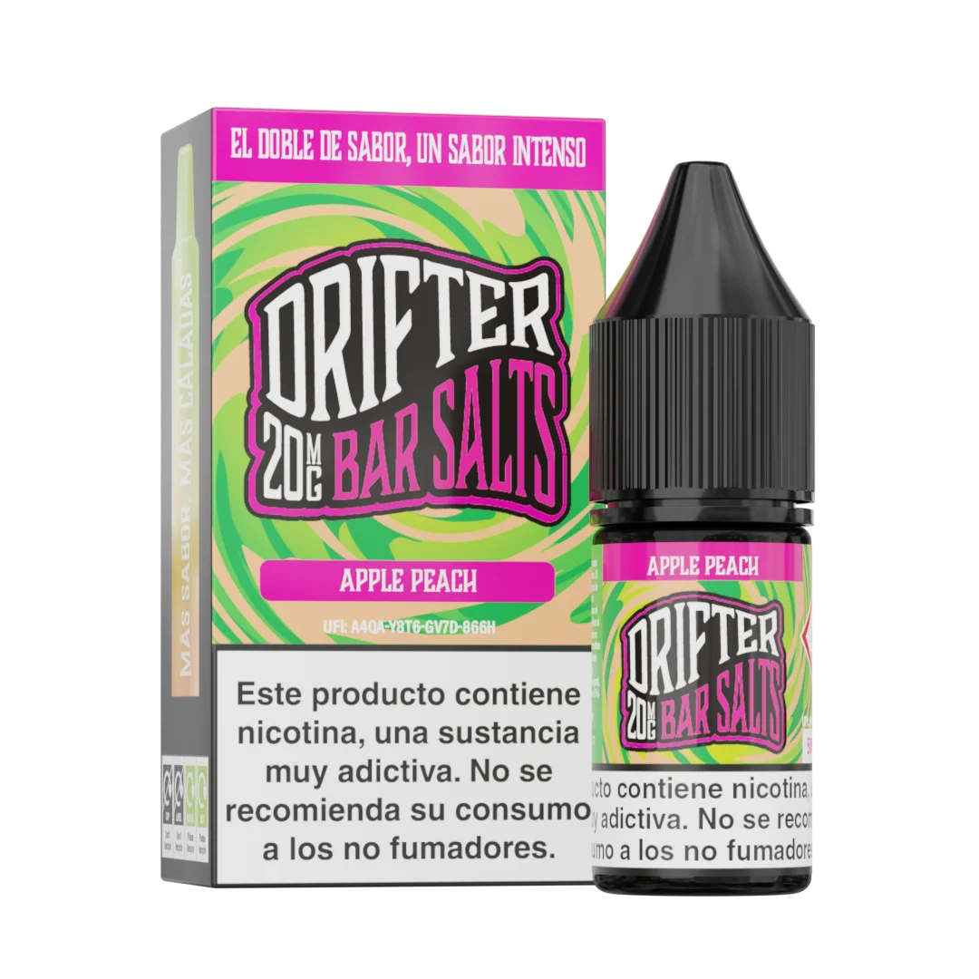 drifter bar vape desechable 20mg manzana melocoton