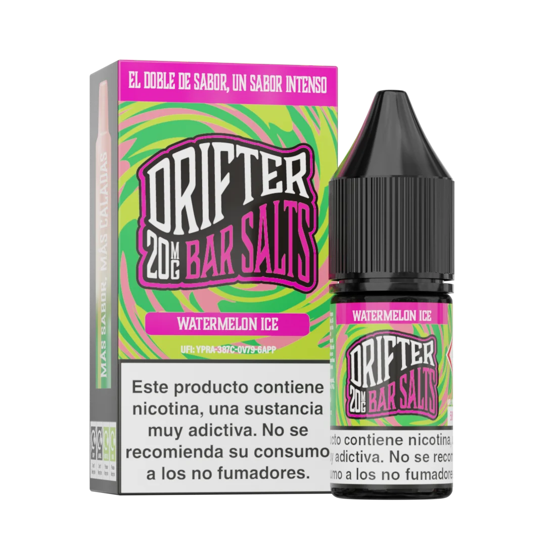 drifter bar vape desechable 20mg sandia hielo