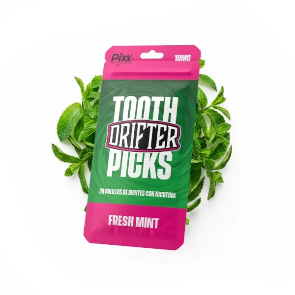 Drifter Tooth Picks Palillos de Nicotina 10mg Menta Fresca