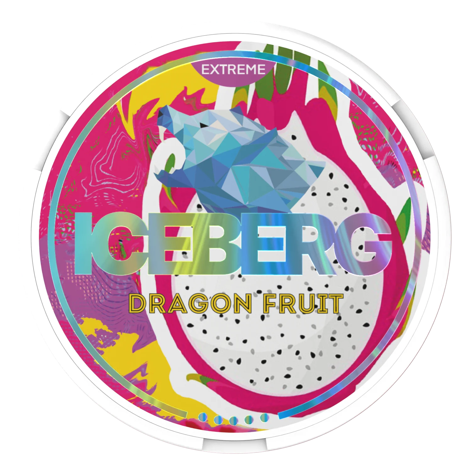 iceberg extreme bolsitas nicotina 50mg dragon fruit