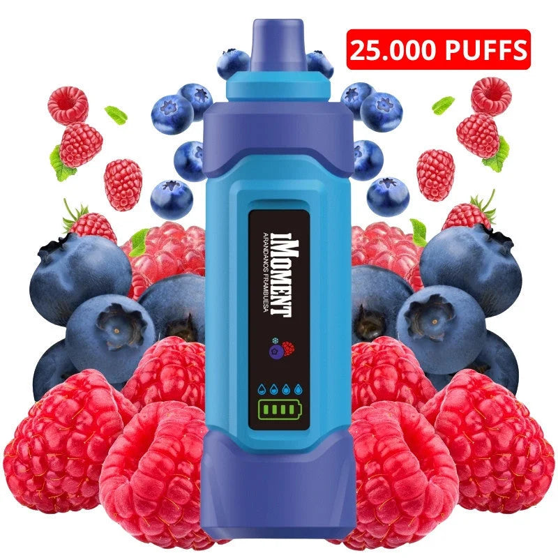 imoment xixa dtl blueberry raspberry vape desechable