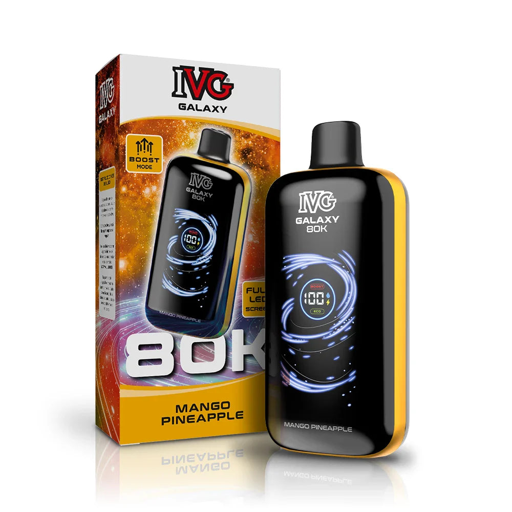 IVG Galaxy 80000 Mango Piña 0mg vaper desechable - Pods Xpress
