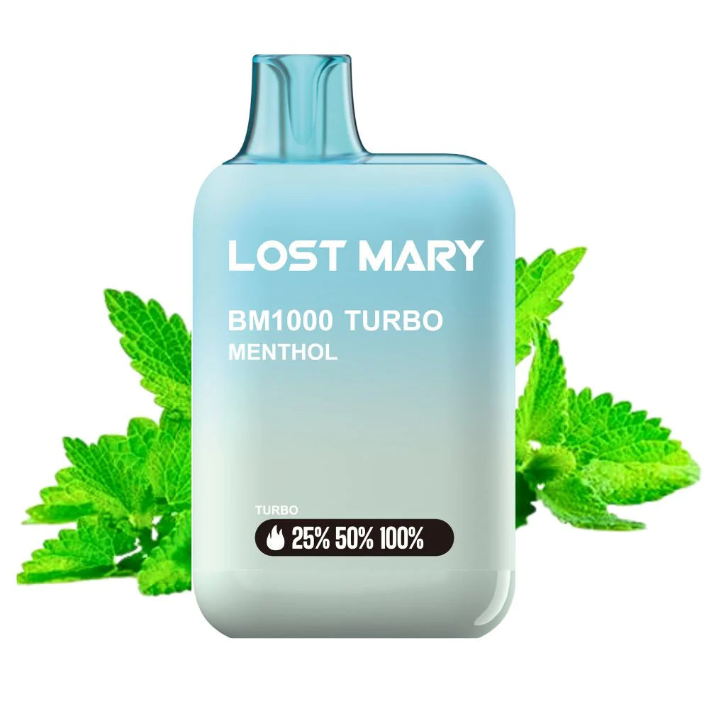 lost mary bm 1000 menthol vape desechable