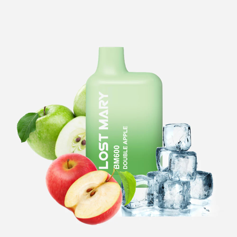 lost mary bm600 doble manzana 20mg double apple vape desechable