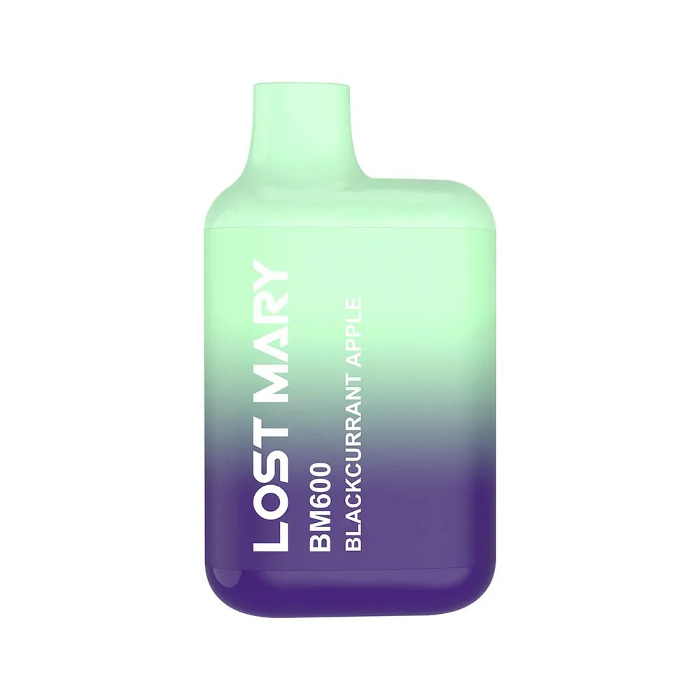 lost mary bm600 grosella manzana 20mg blackcurrant apple vape desechable