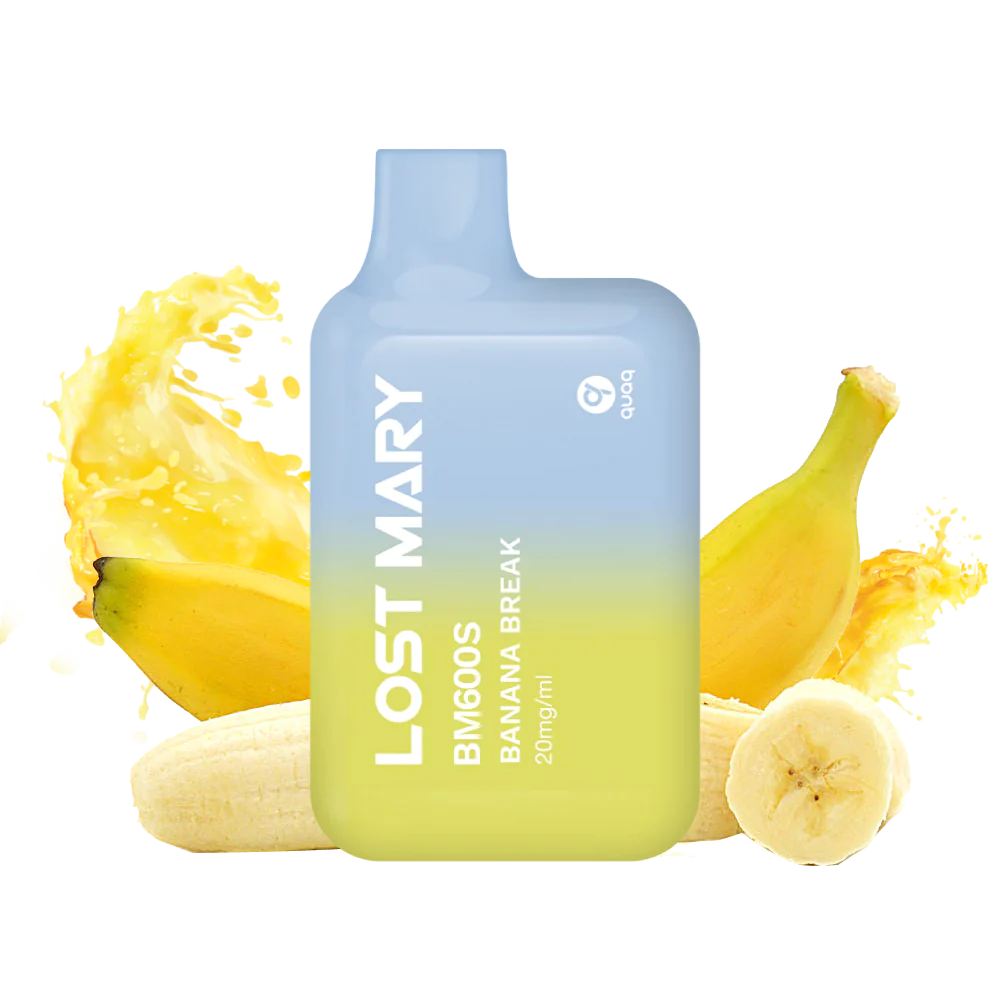 lost mary bm600s platano 20mg banana break vape desechable