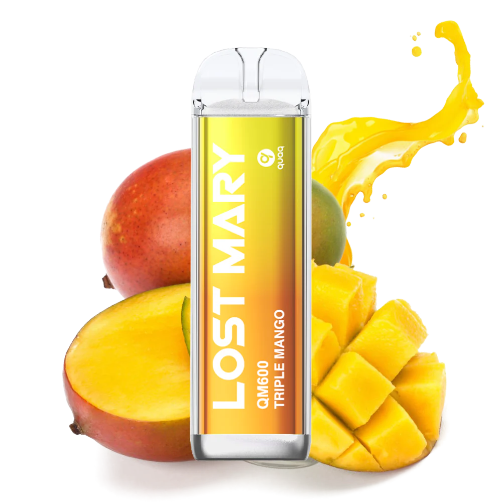 lost mary qm600 20mg triple mango vape desechable