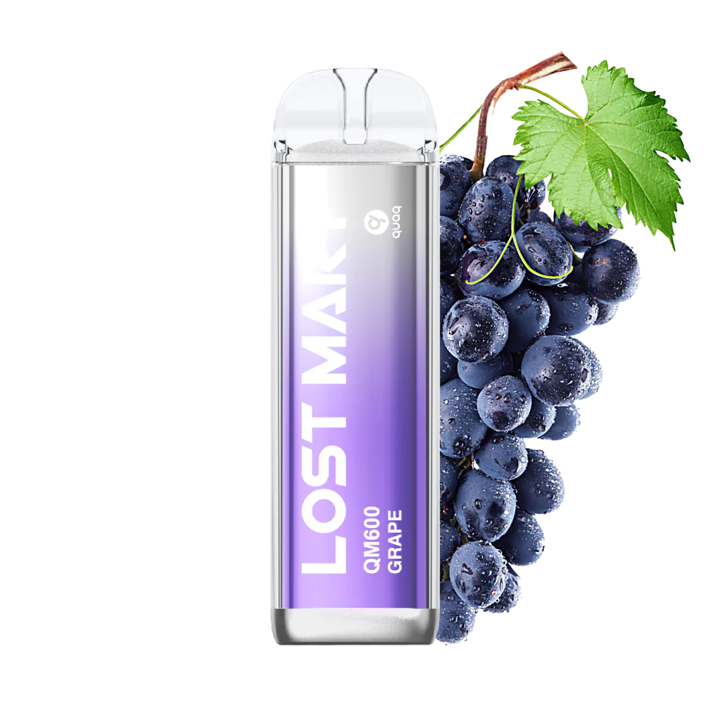 lost mary qm600 uva 20mg grape vape desechable