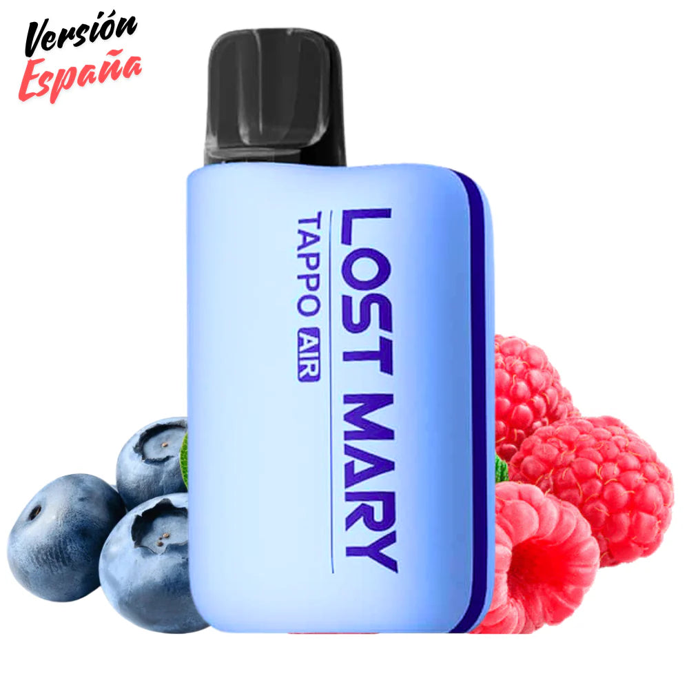 lost mary tappo air blueberry sour raspberry capsula