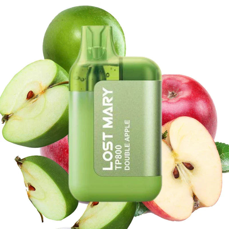 lost mary tp800 double apple vape desechable