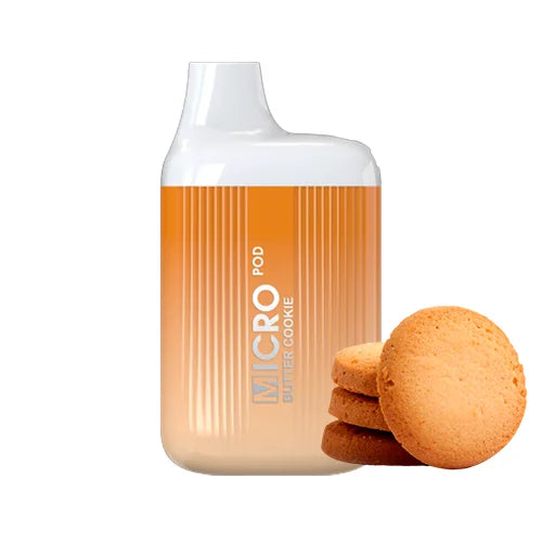 micro pod desechable butter cookie