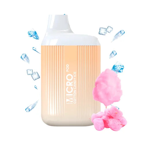 micro pod desechable cotton candy ice