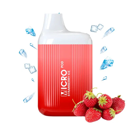 micro pod desechable strawberry ice