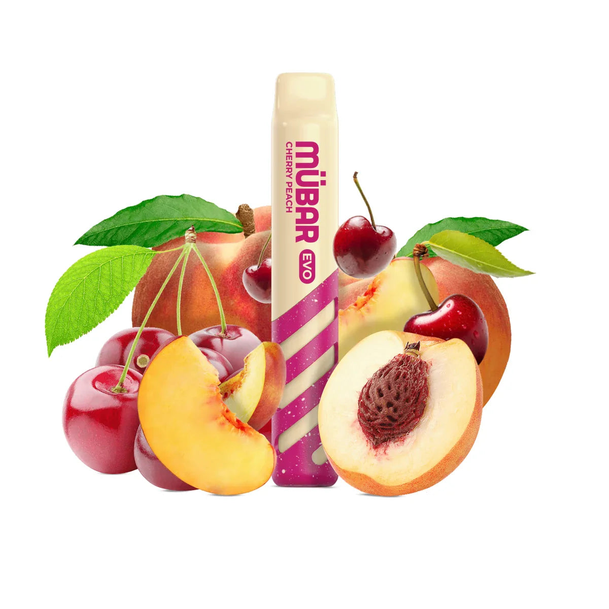 Mübar EVO 800 20mg Cereza Melocotón