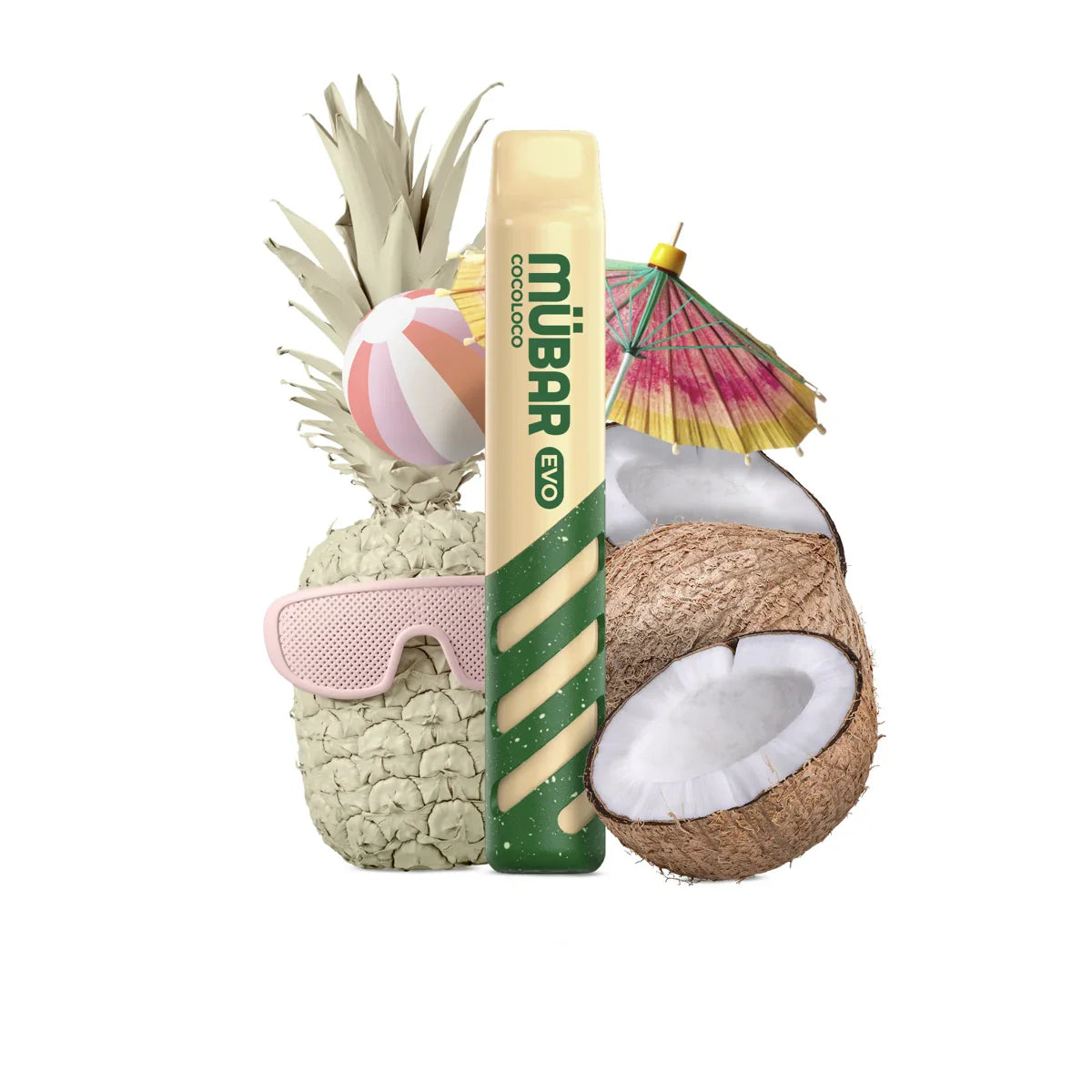 Mübar EVO 800 20mg Coco Loco