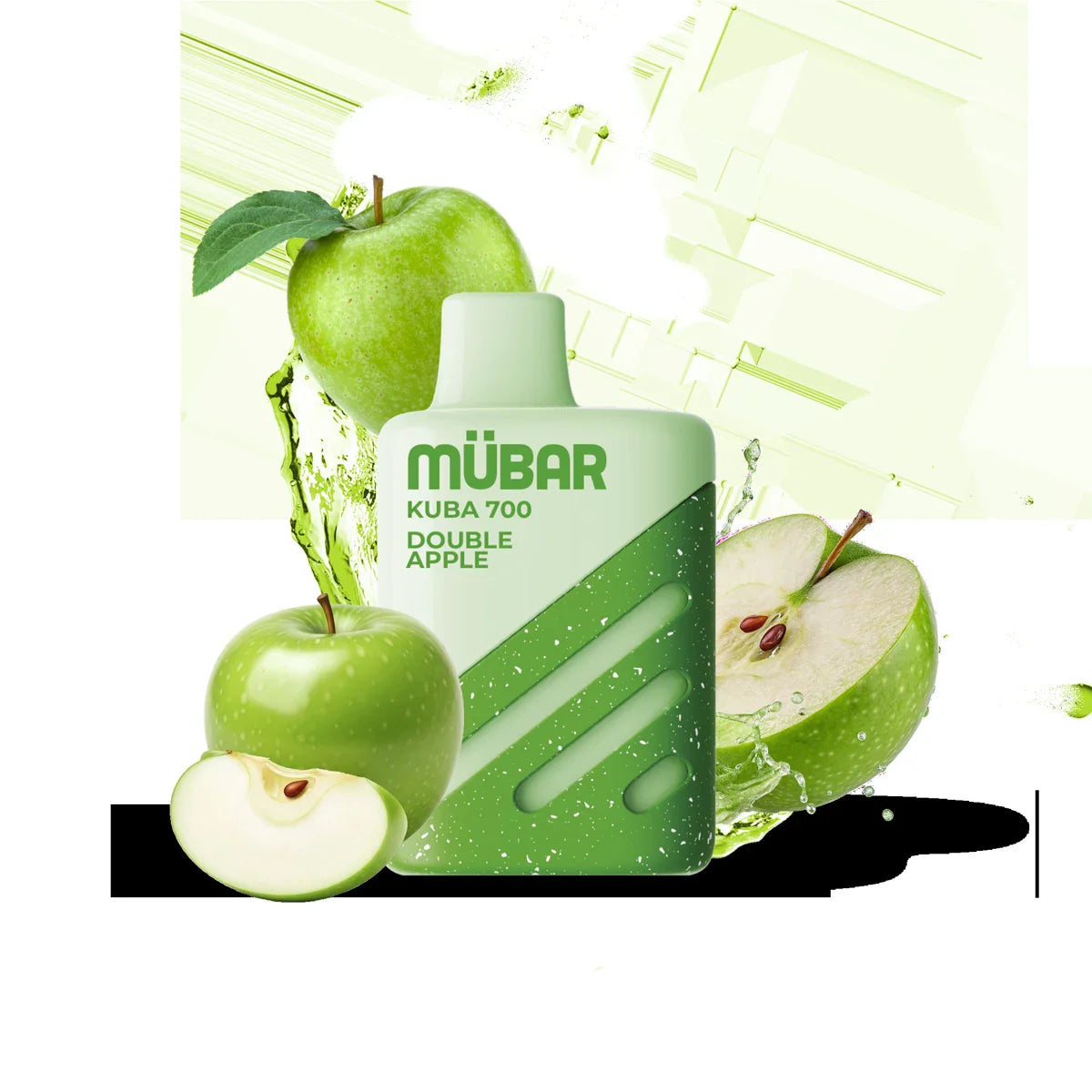 Mübar Kuba 700 20mg Doble Manzana