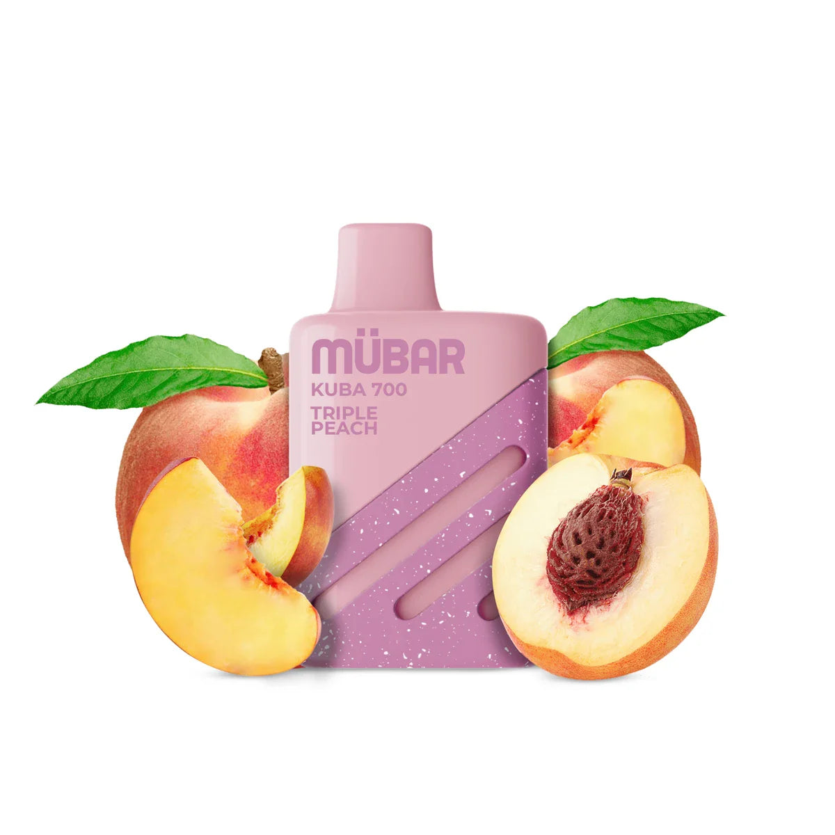 Mübar Kuba 700 20mg Triple Melocotón