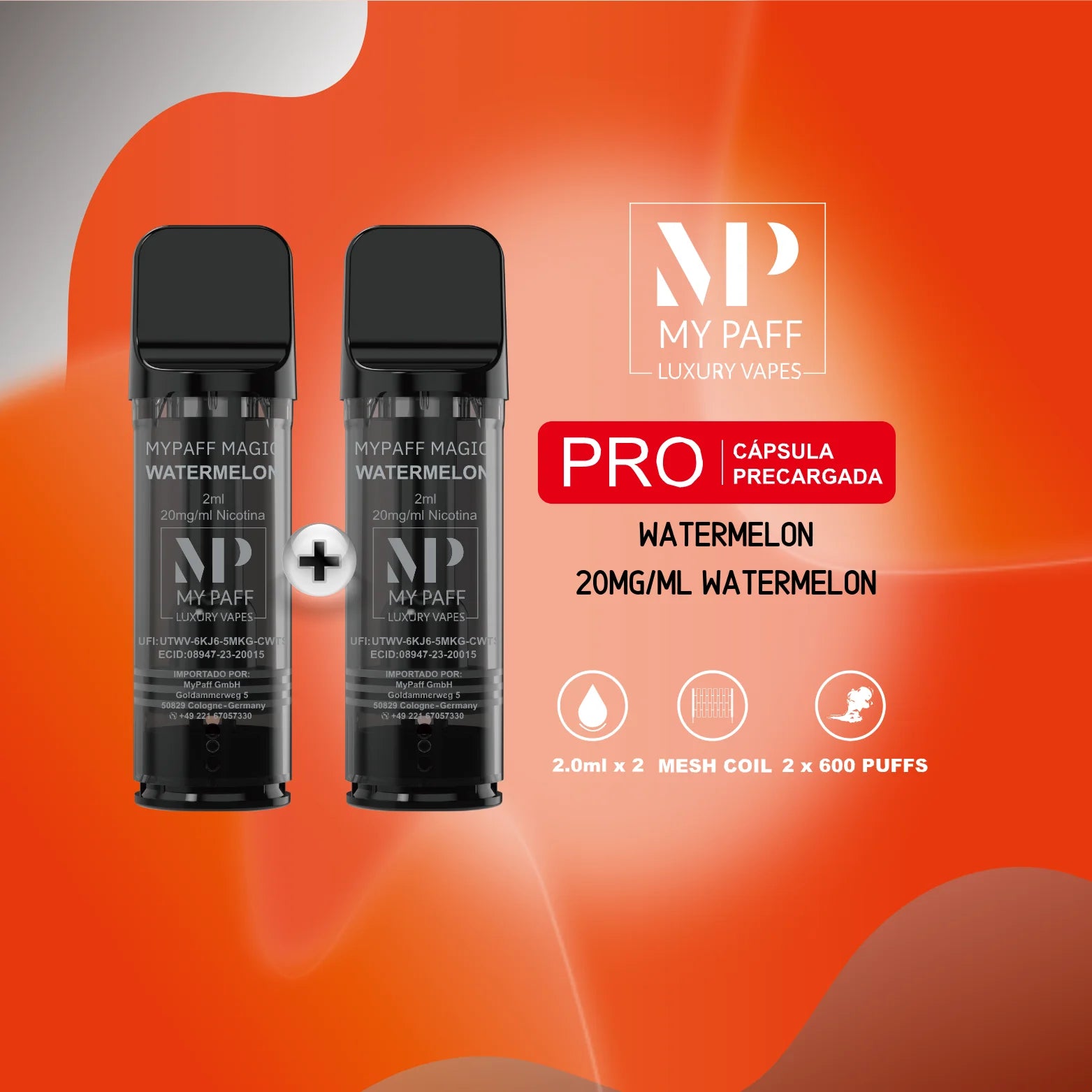 my paff pro capsula sandia